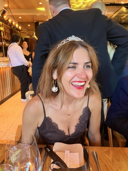 Kat laughing